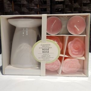 🐞3/33🐞Rose Oil burner set